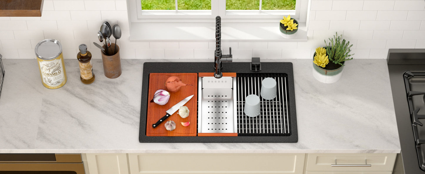 Dcolora Reversible Red Wood Cutting Board for Kitchen, Wooden Chopping Board with Deep Groove, Cheese and Charcuterie Board for Meat, Vegetables, and Fruits,DC-CB1711