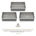Dcolora Stainless Steel Kitchen Sink Bottom Grid