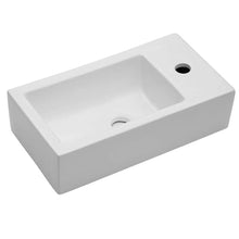 Dcolora DC-V8877 installed as a wall-mounted bathroom sink