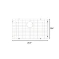 Dcolora Stainless Steel Kitchen Sink Bottom Grid