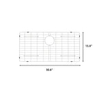 Dcolora Stainless Steel Kitchen Sink Bottom Grid