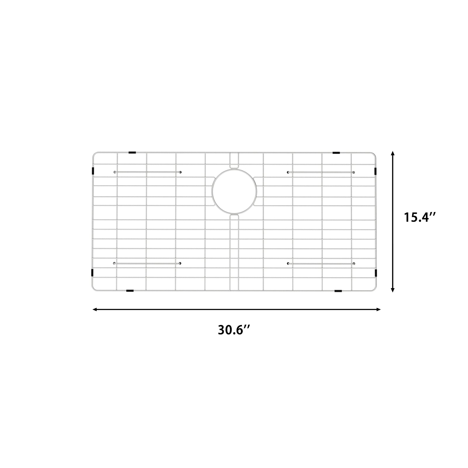 Dcolora Stainless Steel Kitchen Sink Bottom Grid