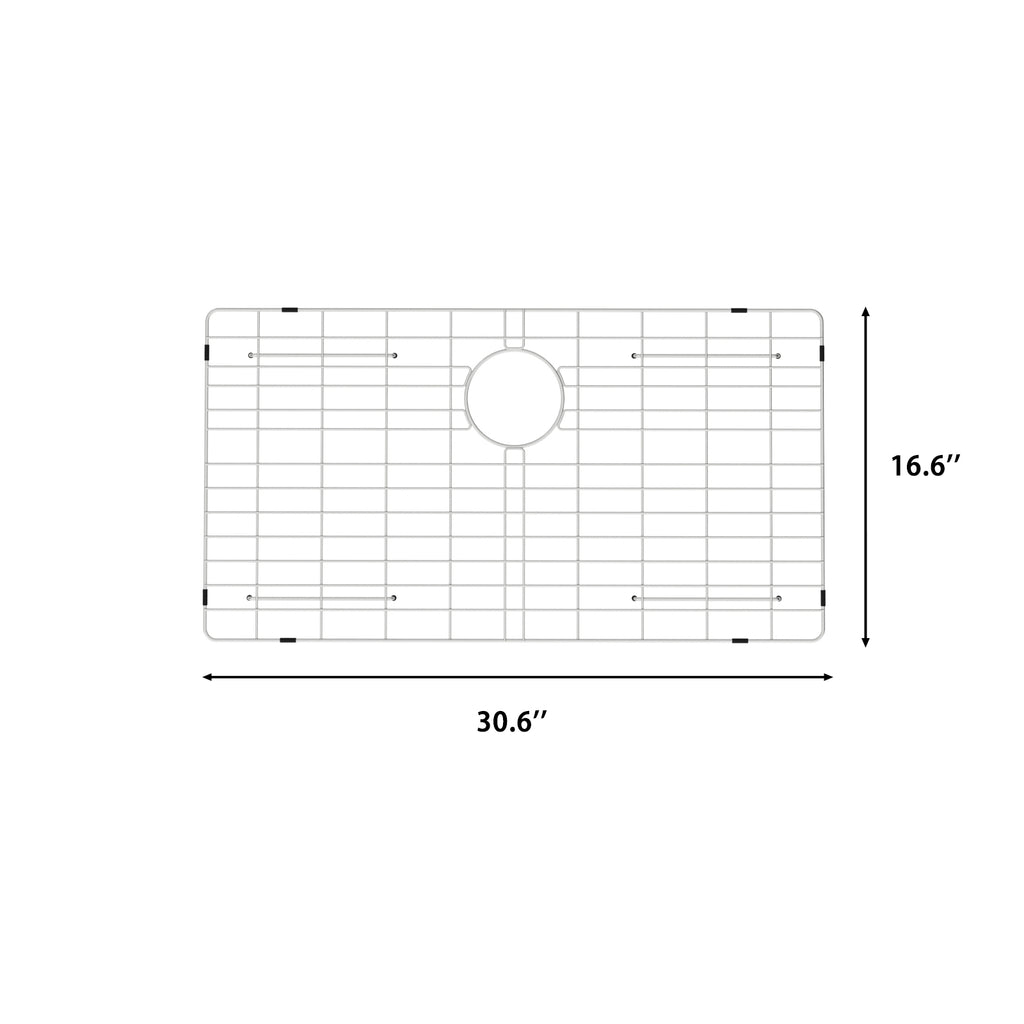 Dcolora Stainless Steel Kitchen Sink Bottom Grid