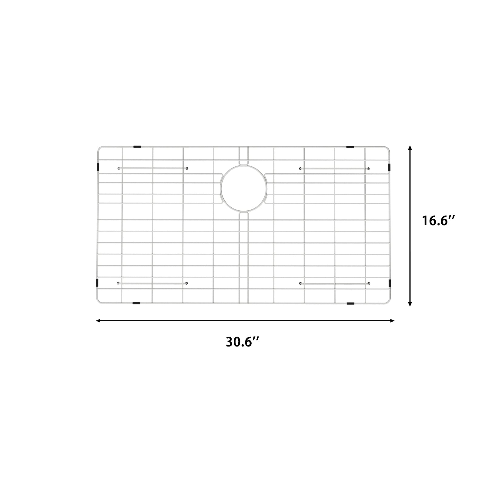 Dcolora Stainless Steel Kitchen Sink Bottom Grid