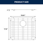 Dcolora Stainless Steel Kitchen Sink Bottom Grid