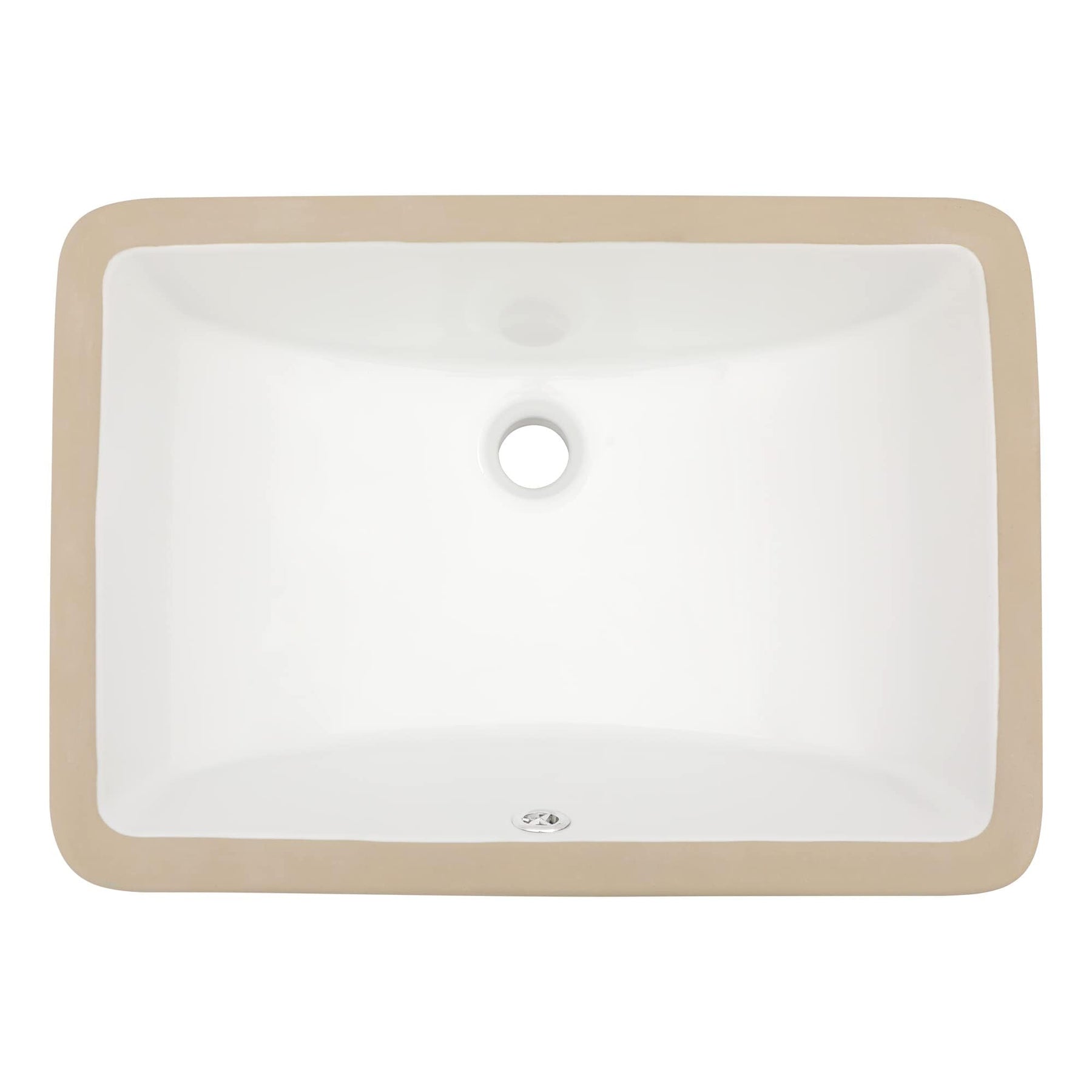 Dcolora DC-V8892 20.43-inch undermount bathroom sink in white