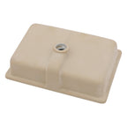 Dcolora 16''x10'' White Ceramic Rectangular Undermount Bathroom Sink, Vanity Basin with Overflow