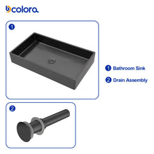 Dcolora DC-VS261205 overall dimensions 24 × 14 × 4 inches