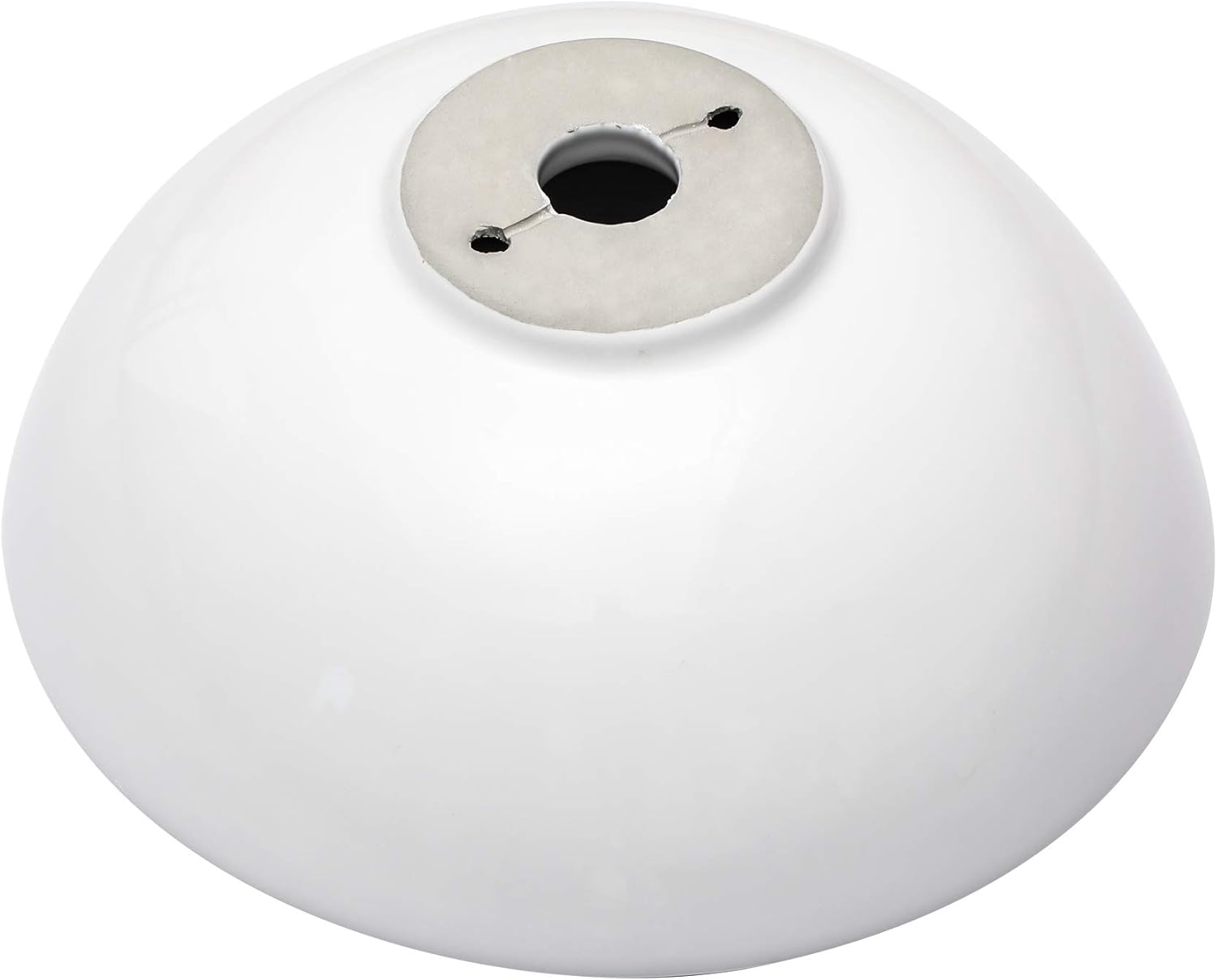 Dcolora 13" × 13" White Round Vessel Sink - Small Above Counter Ceramic Bathroom Vanity Sink