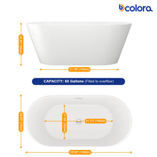 Dcolora DC-BT263001 bathtub in a finished bathroom