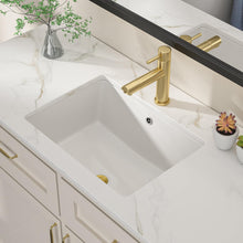 Dcolora DC-UVS2538001 20.08-inch undermount bathroom sink in white