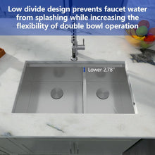 Dcolora DC-U7739 installed as an undermount kitchen sink