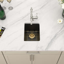Dcolora DC-GU261601 installed as an undermount bar sink