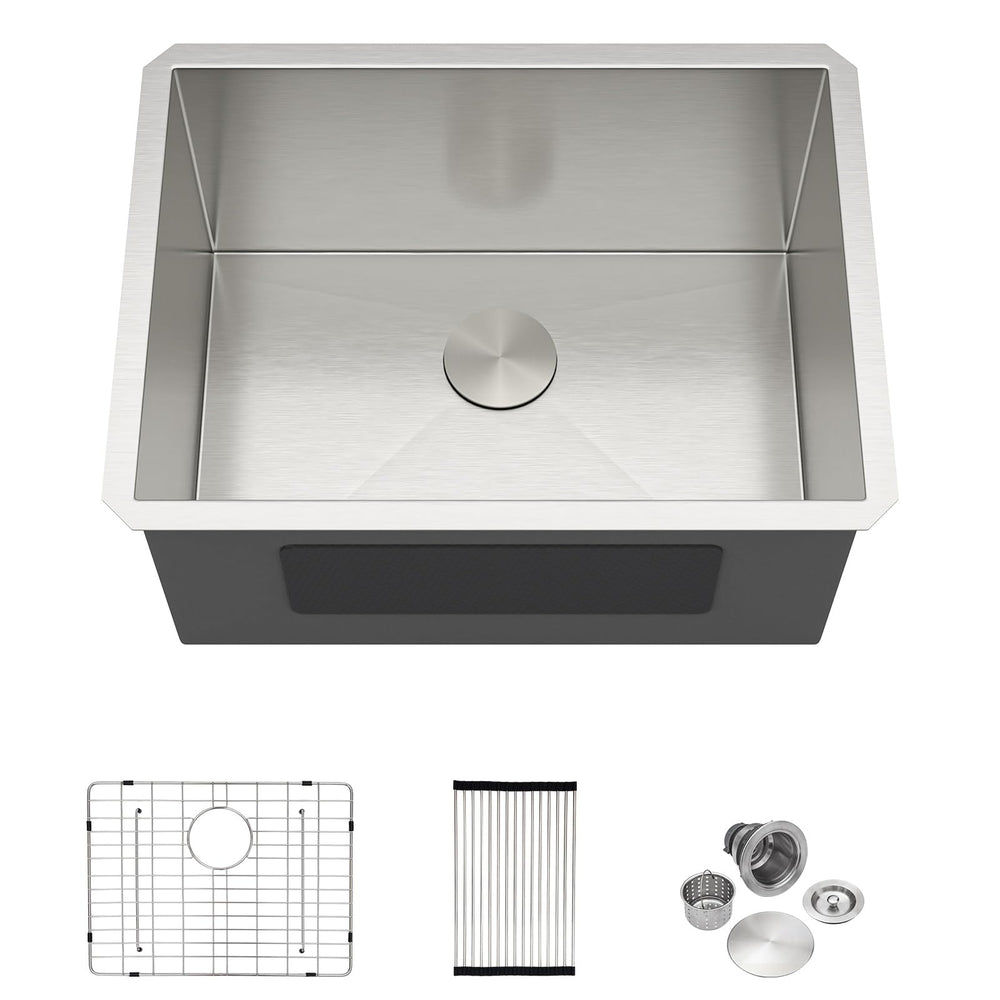 21" × 18" × 12" Undermount Stainless Steel Laundry Sink – DC-U7732