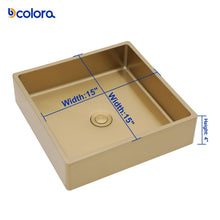 Bowl, rim, finish, and drain details for Dcolora DC-VS261202
