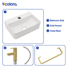 Bowl, rim, finish, and drain details for Dcolora DC-V260102