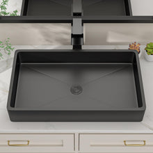 Dcolora DC-VS261205 installed as a drop-in bathroom sink