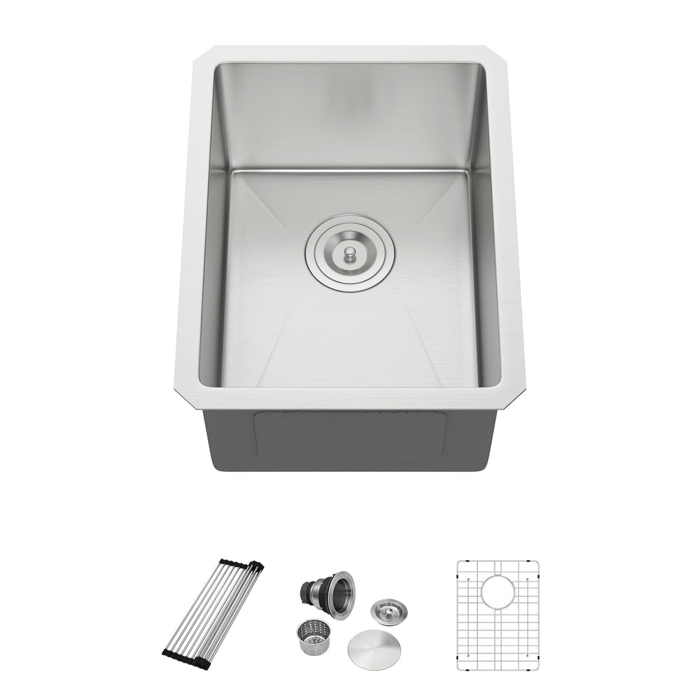 14" × 18" Undermount Stainless Steel Bar Sink – DC-U7718