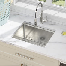 Dcolora DC-UW261101 installed as a undermount kitchen sink