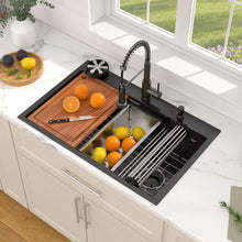 Dcolora DC-NSD26203014 installed as a drop-in kitchen sink