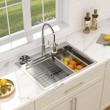 Dcolora DC-NSD26203019 installed as a drop-in kitchen sink