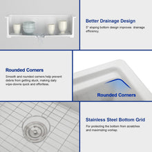 Bowl, rim, finish, and drain details for Dcolora DC-TC254901
