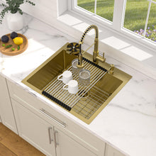 Dcolora DC-NSD26203009 installed as a drop-in kitchen sink