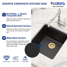 Bowl, rim, finish, and drain details for Dcolora DC-GU261608