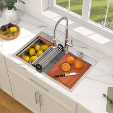 Dcolora DC-T1121 installed as a drop-in sink in a countertop