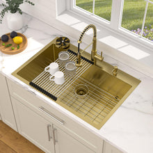Dcolora DC-NSD26203012 installed as a drop-in kitchen sink