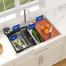 Dcolora DC-SFDOE00027 installed as a drop-in sink in a countertop