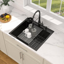 Dcolora DC-NSD26203004 installed as a drop-in kitchen sink