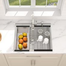 Dcolora DC-SFDOE00121 installed as a drop-in sink in a countertop
