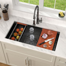 Dcolora DC-U7706 installed as an undermount sink in a countertop