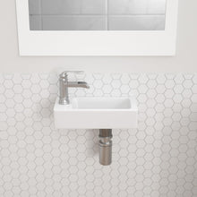 Dcolora DC-V8884 installed as a wall-mounted bathroom sink