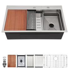 Dcolora DC-TW0102 installed as a drop-in sink in a countertop