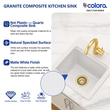 Bowl, rim, finish, and drain details for Dcolora DC-SFDOE00128