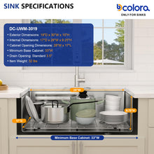 Dcolora DC-UWM262701 installation and product support information