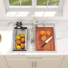 Dcolora DC-TW258006S installed as a drop-in sink in a countertop