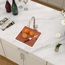 Dcolora DC-TW258004 installed as a drop-in sink in a countertop