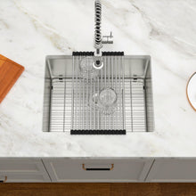 Dcolora DC-U7724 installed as an undermount sink in a countertop