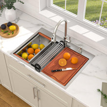 Dcolora DC-SFDOE00125 installed as a drop-in sink in a countertop