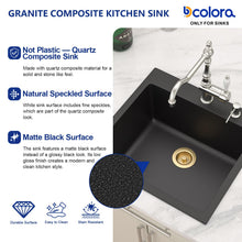 Bowl, rim, finish, and drain details for Dcolora DC-GT261603