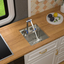 Dcolora DC-SFDOE00048 installed as an undermount sink in a countertop