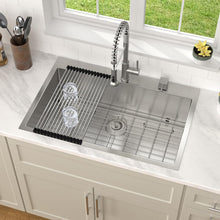 Dcolora DC-T7742 installed as a drop-in/topmount kitchen sink