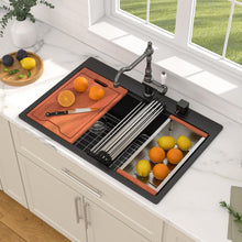 Dcolora DC-GX3329 installed as a drop-in/topmount kitchen sink