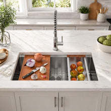 Dcolora DC-U7701 installed as an undermount sink in a countertop