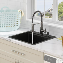 Dcolora DC-SFDOE00183 installed as a drop-in kitchen sink