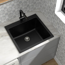 Dcolora DC-GL262104 installed as a drop-in sink