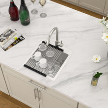 Dcolora DC-T258004 installed as a drop-in sink in a countertop